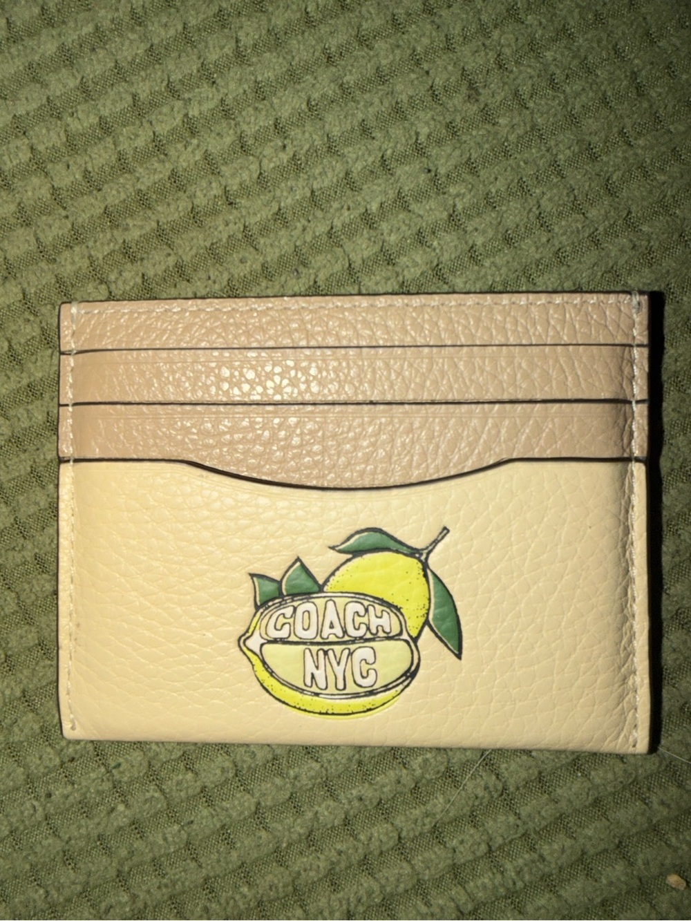 Euc coach card holder